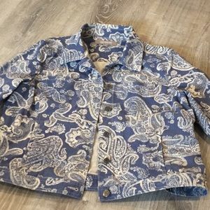 🦋 Croft & Barrow~~Nice Jean Style Jacket 🦋